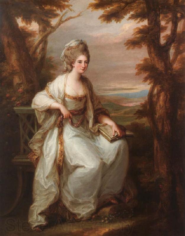 Angelika Kauffmann Bildnis Anne Loudoun,Lady Henderson of Fordell Norge oil painting art